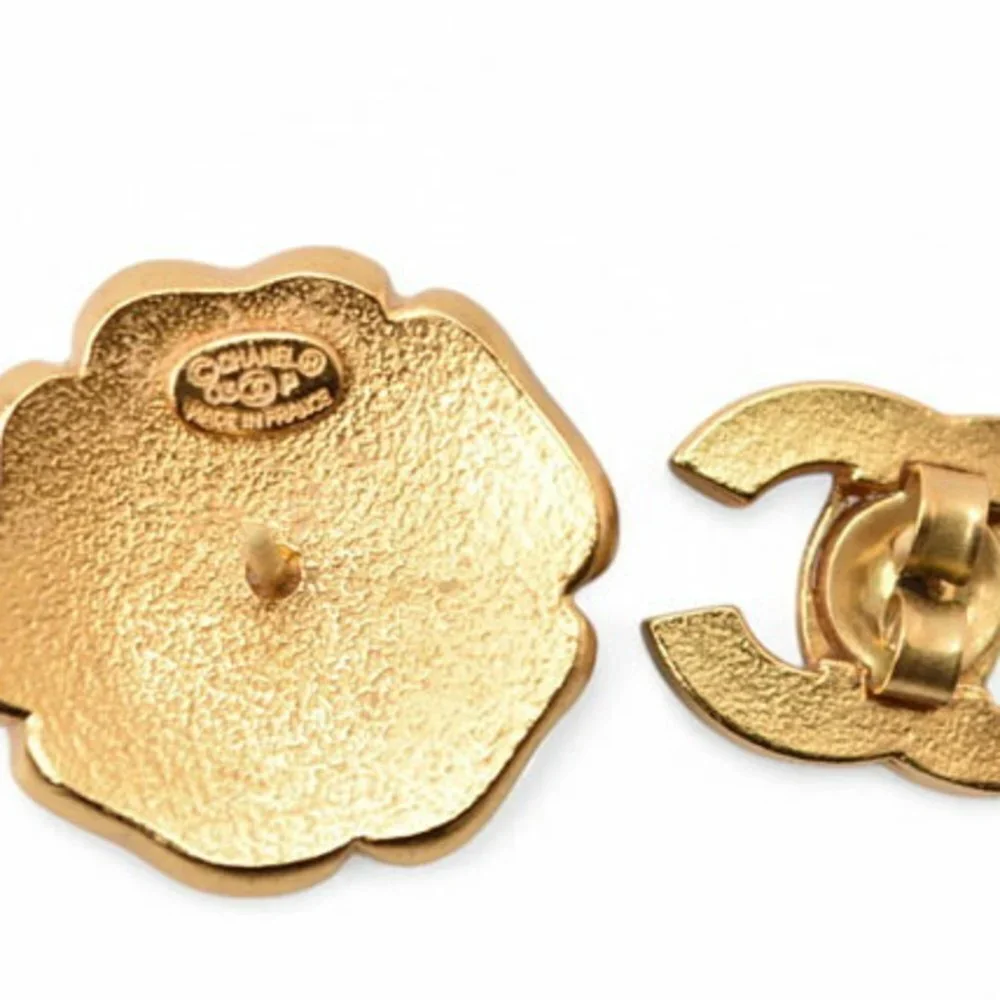 CHANEL Authentic Gold Earrings